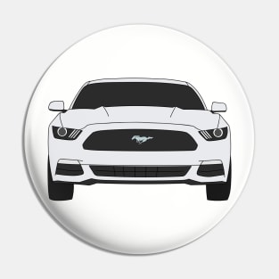 Mustang Front End Oxford White Pin