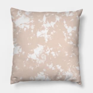 Blush pink Storm - Tie Dye Shibori Texture Pillow