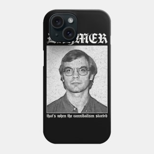 Jeffery Dahmer †††† 90s Style Nihilism Design Phone Case