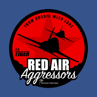 F-5 Aggressor - Red Air Aggressors T-Shirt