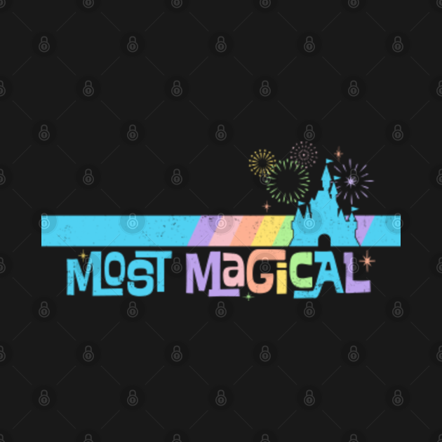 Disover Most Magical - Pastel variant of the Most Magical Place on Earth fan art by Kelly Design Company - Most Magical Place On Earth - T-Shirt