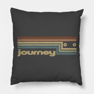 Journey Cassette Stripes Pillow