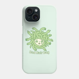 Sad Medusa Snakes Hair Bad Hair Day Funny Phone Case