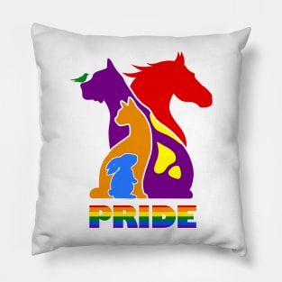 WILD PRIDE - LGBT Support Design - Not Hamlet Pillow