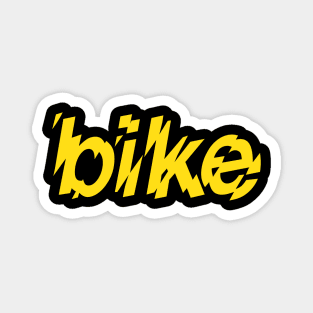 Cycling - Bike Thunderstruck Electrified Graphic Magnet