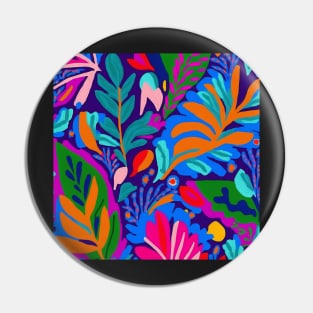 Botanical pattern Pin