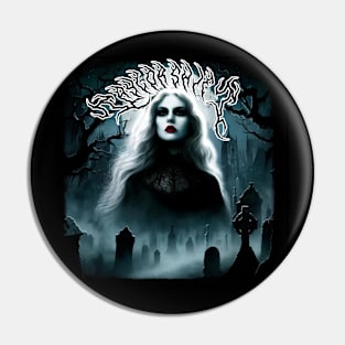 Taylor Swift - Black Metal parody Pin