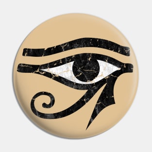 Grunge Eye Of Ra Pin