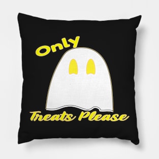 CUTE HALLOWEEN SHIRT OR BAG FOR KIDS OR TEACHERS TRICK OR TREAT GHOST Pillow