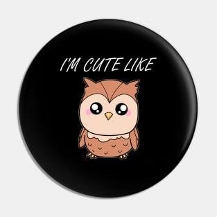 Cute Owl Pin