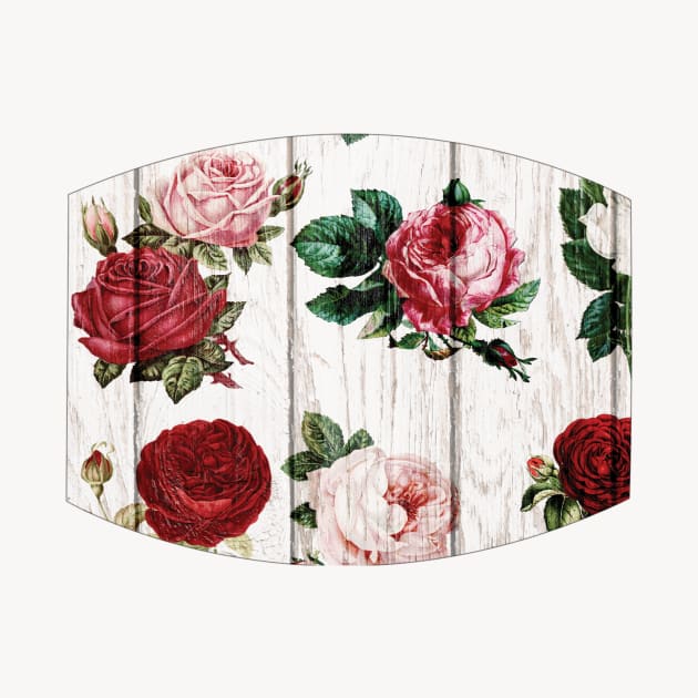 Mask Flower Rose by Design Anbay