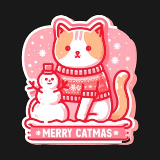 Merry CatMas T-Shirt