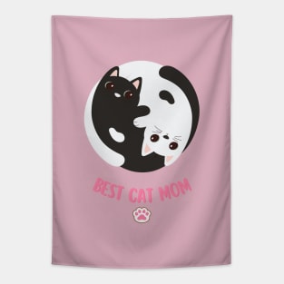 Best Cat Mom Tapestry