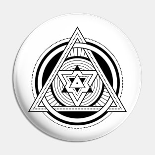 Sacred Geometry Pin