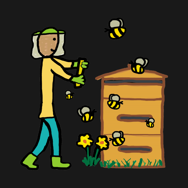 Beekeeping by Mark Ewbie