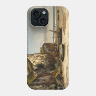 Beach in Normandy by Gustave Courbet Phone Case
