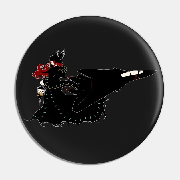 Ghost of Razgriz Pin by amarysdesigns