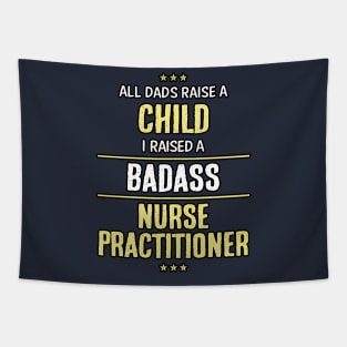 Badass Nurse Practitioner Tapestry