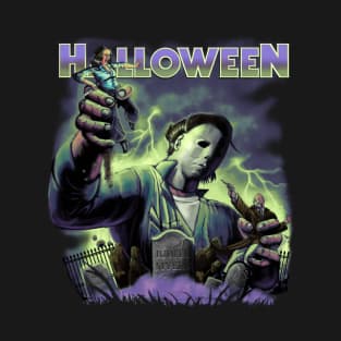 Halloween Graveyard revised T-Shirt