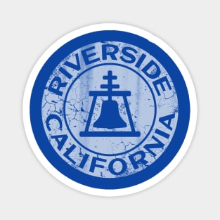 Vintage Riverside California Flag Home Love Magnet