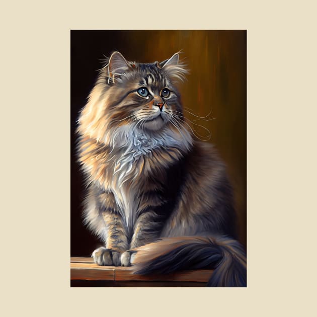 Siberian Cat by ABART BY ALEXST 