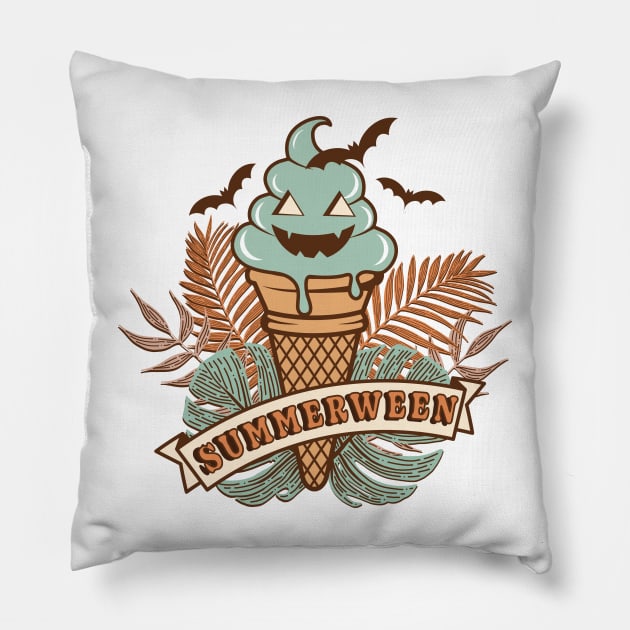 Summerween Pillow by emanuelacarratoni