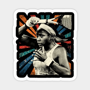 vintage coco gauff shirt Magnet