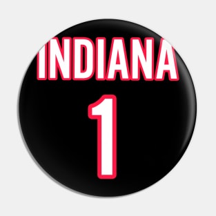 Indiana Basketball Pin