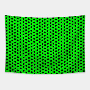 Polka Small-Dot Lime Green Tapestry