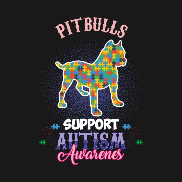 PITBULLS SUPPORT AUTISM AWARENESS by Diannas