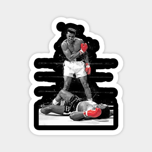 muhammad ali Magnet by Araceliso