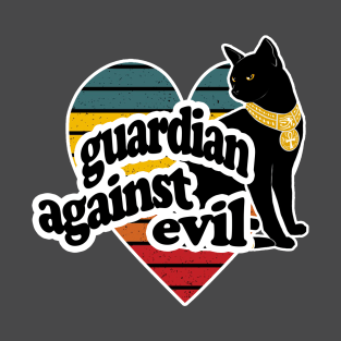 Cat - Guardian Against Evil T-Shirt