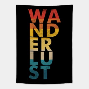 Vintage Wanderlust Tapestry