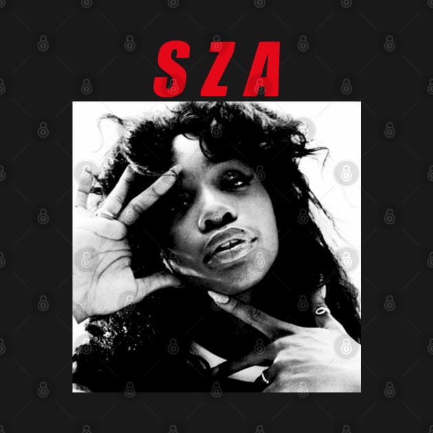 Vintage Sza Distressed by Serenaaaaudrey