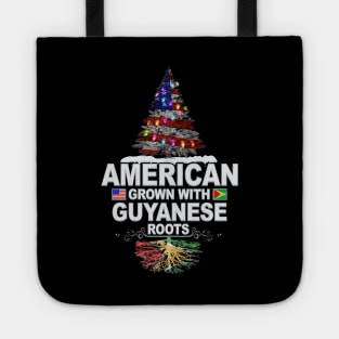 Christmas Tree  American Grown With Guyanese Roots - Gift for Guyanese From Guyana Tote