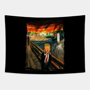 Scream of Trump Tapestry