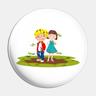 Mud Luvin Kids Pin