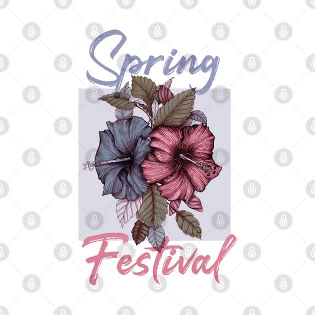 Spring Festival poster design by romulofq