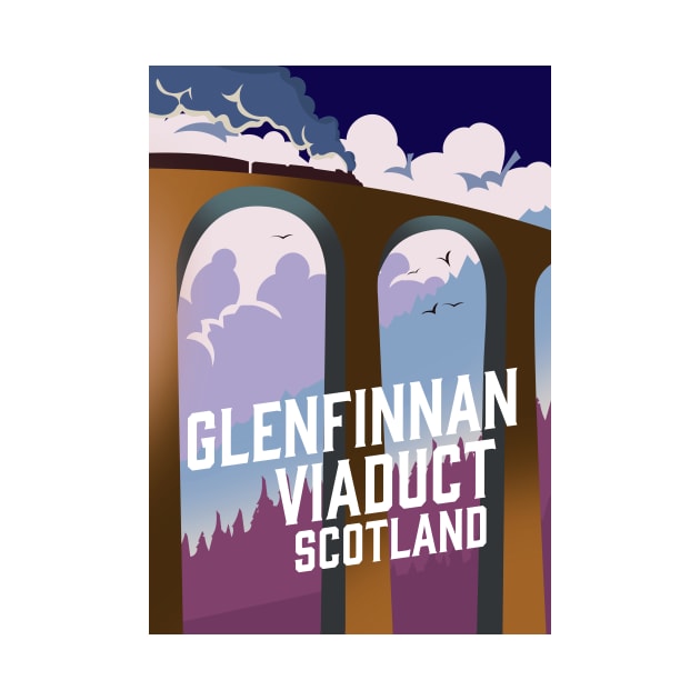 Glenfinnan Viaduct Scotland by nickemporium1