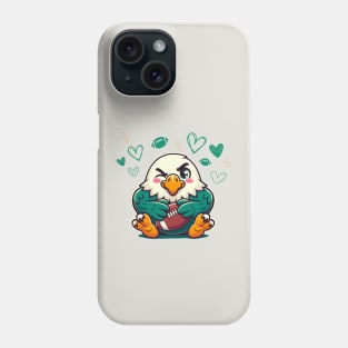 Cute Kawaii Philadelphia Eagles Love Phone Case