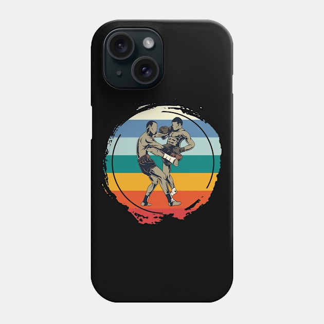 Thai Kick Boxing Fighter Gift Muay Thai Phone Case by shirtsyoulike