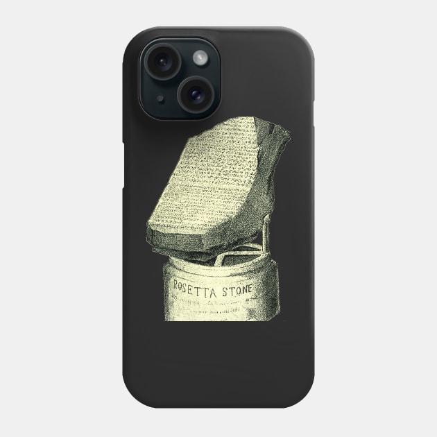 Rosetta Stone Phone Case by WillowNox7