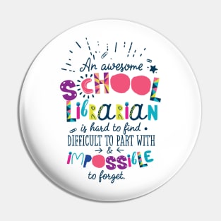 An Awesome School Librarian Gift Idea - Impossible to forget Pin