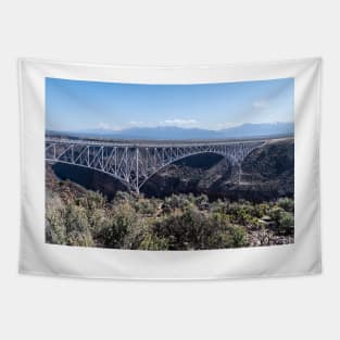 Rio Grande Gorge Bridge Near Taos New Mexico Tapestry