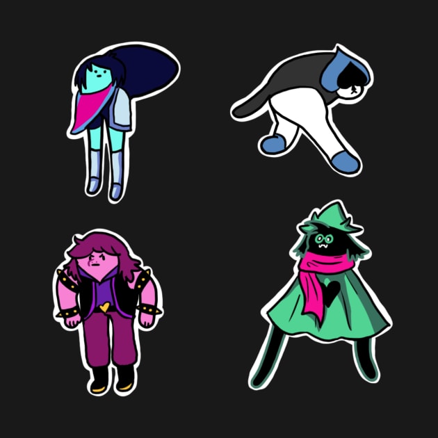 DELTARUNE: Choose Your Fighter by KaePotassium