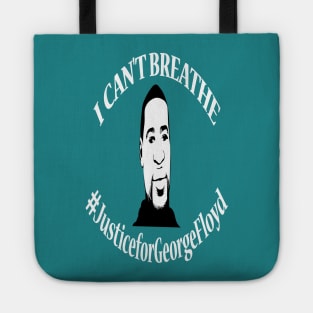 I Cant breathe Justice for George Floyd Tote