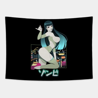 Zombie Girl Tapestry