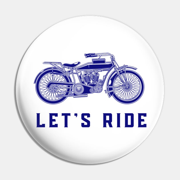 Let's Ride Pin by DiscoverNow