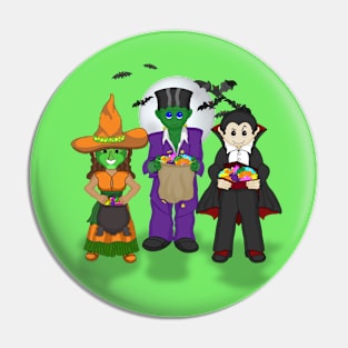 Little Trick or Treaters Pin