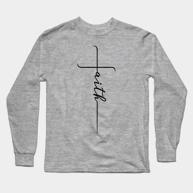 faith cross sweatshirt